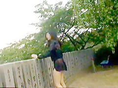 She wearing is underwear instead of a dress.