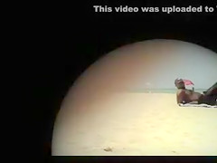 Hidden Beach Camera Films Nude Exhibitionist Woman