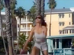 Fit Thai friend with big tits and hard nipples