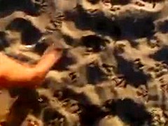 Na het strand