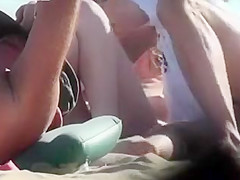 Voyeur France nudist wife caught voyeur at the beach