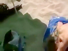Wife Getting Fucked at the Beach