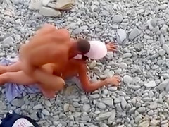 Couple Fucking at the Beach