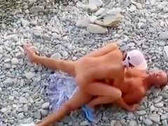 Couple Fucking at the Beach