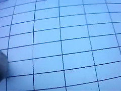 Fantastic asses underwater at a nudist pool