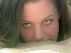 Best pornstars Delilah Trinity and Katrina Leone in horny lesbian, public porn scene