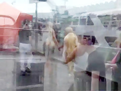 Horny pornstar in incredible threesomes, facial sex clip