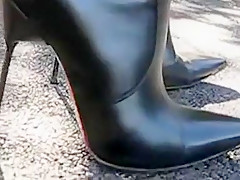Best homemade Outdoor, High Heels sex clip