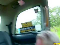 John & Nova Shields in Blondes tight holes fucked in cab - FakeTaxi