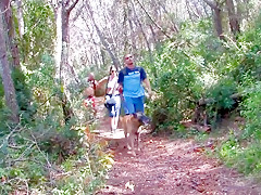 Dude conjured a sexy girl in the forest
