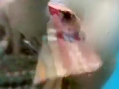 Voyeurism at the Beach Cabin Hot Girls Caught on Hidden Camera