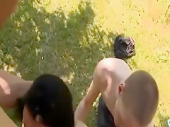 Exotic Outdoor, Brunette xxx video
