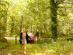 Amazing Shaved, Outdoor porn clip