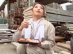 Incredible Japanese model in Crazy Public JAV clip
