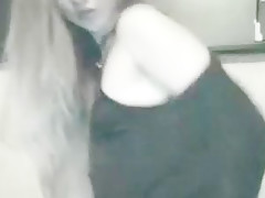 Best tease ever - hot petite tattoo college girl and perfect body 1