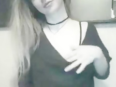 Best tease ever - hot petite tattoo college girl and perfect body 1