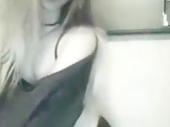 Best tease ever - hot petite tattoo college girl and perfect body 1