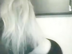 Best tease ever - hot petite tattoo college girl and perfect body 1