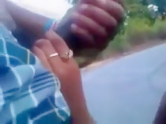 Amazing homemade Blowjob, Outdoor adult clip