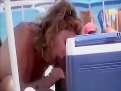 Spy Beach Video of Nude Mature Couples Making Sex