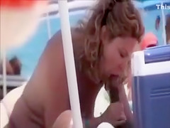 Spy Beach Video of Nude Mature Couples Making Sex