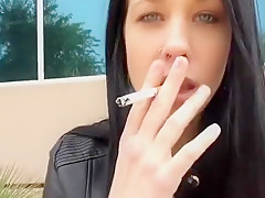 Fabulous homemade Smoking, Fetish sex scene