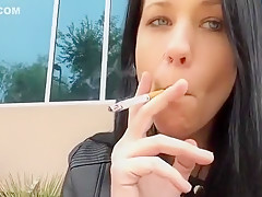 Fabulous homemade Smoking, Fetish sex scene