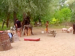 Amazing BBW, Outdoor xxx scene