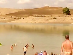 Fabulous amateur Beach, Outdoor adult movie