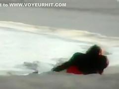 Beach Sex Video with Horny Young Amateur Couple