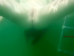 Hot nudist wife at the lake