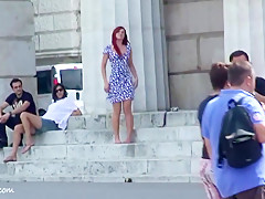 Hot girl public nude 3