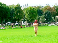Hot girl public nude 3
