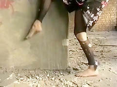 Crazy homemade Outdoor, Foot Fetish adult clip