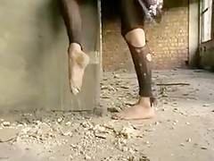 Crazy homemade Outdoor, Foot Fetish adult clip