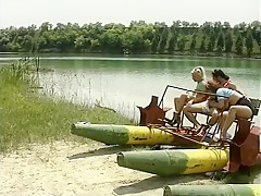 Best Outdoor, Threesomes sex movie