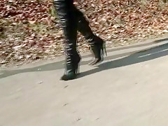 Exotic homemade High Heels, Outdoor xxx clip