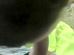 Fabulous Outdoor, Brunette sex video