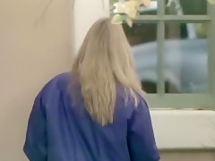 Best pornstar in crazy blonde, blowjob sex clip