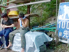 Horny Japanese model Miki Ito in Hottest Stockings, Outdoor JAV movie