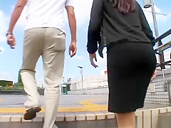 Incredible Japanese girl in Best Blowjob, Outdoor JAV clip