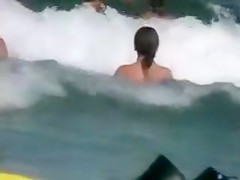 Hidden Voyeur Camera At Beach Nude Girls Relaxing In The Sun