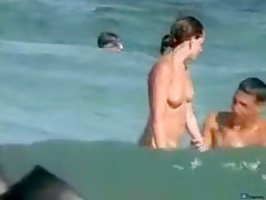 Hidden Voyeur Camera At Beach Nude Girls Relaxing In The Sun