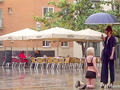 Eager Bitch Spanked And Flogged In The Rain - Part 1 - PublicDisgrace