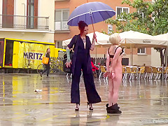 Eager Bitch Spanked And Flogged In The Rain - Part 1 - PublicDisgrace
