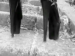 Hottest homemade Outdoor, Fetish porn clip