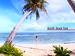 Crazy Japanese whore Momo in Fabulous Beach JAV scene
