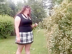 Crazy homemade Smoking, Outdoor sex scene