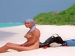 Amazing homemade Beach, Blonde sex movie