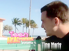 Amazing pornstar Tina Marie in incredible outdoor, anal adult video